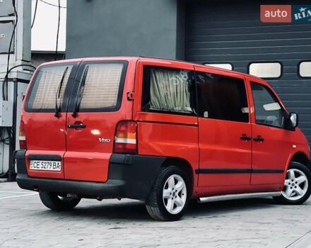 Красный Мерседес Вито, объемом двигателя 2.15 л и пробегом 202 тыс. км за 4999 $, фото 15 на Automoto.ua