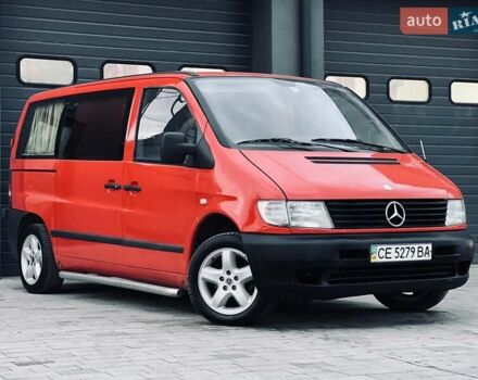 Красный Мерседес Вито, объемом двигателя 2.15 л и пробегом 202 тыс. км за 4999 $, фото 11 на Automoto.ua