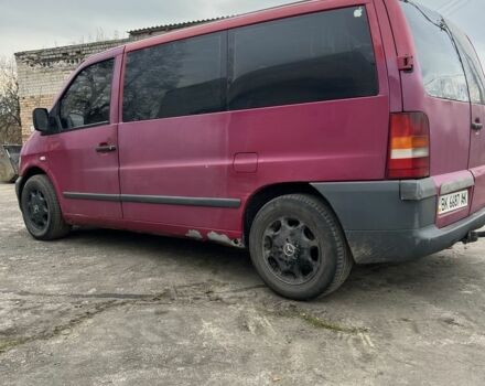 Червоний Мерседес Віто, об'ємом двигуна 2.1 л та пробігом 370 тис. км за 3500 $, фото 3 на Automoto.ua