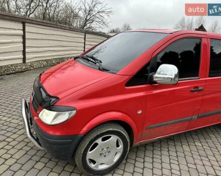 Червоний Мерседес Віто, об'ємом двигуна 2.15 л та пробігом 350 тис. км за 4950 $, фото 9 на Automoto.ua