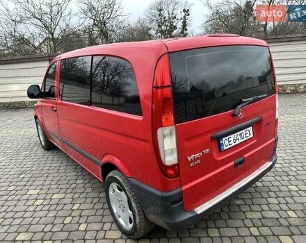 Червоний Мерседес Віто, об'ємом двигуна 2.15 л та пробігом 350 тис. км за 4950 $, фото 7 на Automoto.ua