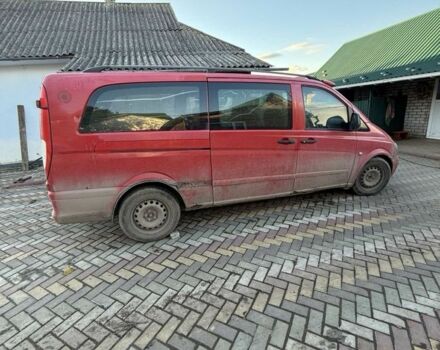 Червоний Мерседес Віто, об'ємом двигуна 2.2 л та пробігом 250 тис. км за 2600 $, фото 1 на Automoto.ua