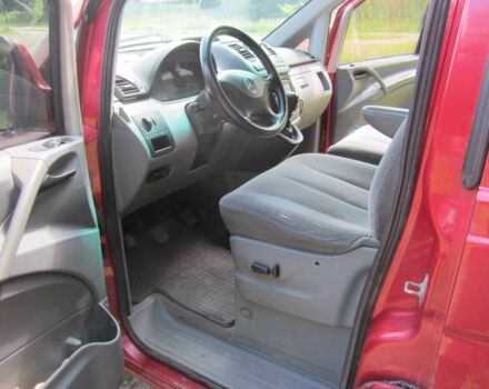 Красный Мерседес Вито, объемом двигателя 2.1 л и пробегом 415 тыс. км за 5600 $, фото 8 на Automoto.ua