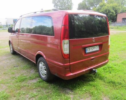 Красный Мерседес Вито, объемом двигателя 2.1 л и пробегом 415 тыс. км за 5600 $, фото 2 на Automoto.ua