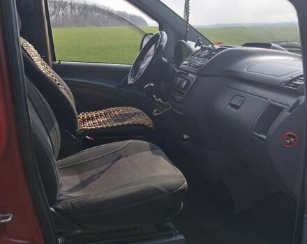 Червоний Мерседес Віто, об'ємом двигуна 2.2 л та пробігом 333 тис. км за 7000 $, фото 5 на Automoto.ua