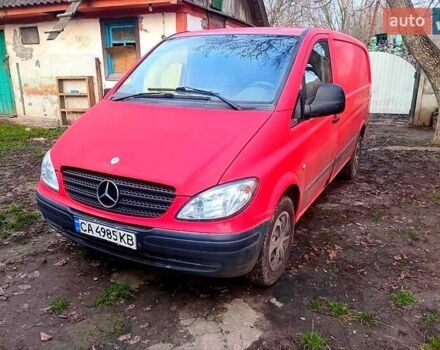 Червоний Мерседес Віто, об'ємом двигуна 2.1 л та пробігом 250 тис. км за 4350 $, фото 6 на Automoto.ua