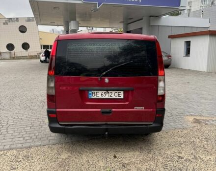 Красный Мерседес Вито, объемом двигателя 2.1 л и пробегом 360 тыс. км за 6500 $, фото 4 на Automoto.ua