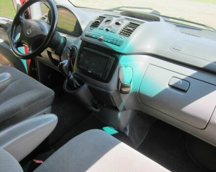 Красный Мерседес Вито, объемом двигателя 2.1 л и пробегом 415 тыс. км за 5600 $, фото 19 на Automoto.ua