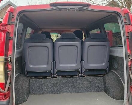 Червоний Мерседес Віто, об'ємом двигуна 2.15 л та пробігом 375 тис. км за 5450 $, фото 17 на Automoto.ua