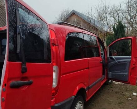 Червоний Мерседес Віто, об'ємом двигуна 2.15 л та пробігом 375 тис. км за 5450 $, фото 14 на Automoto.ua