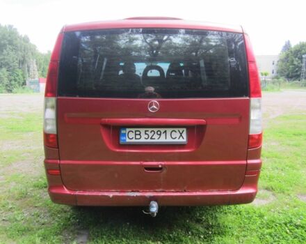 Красный Мерседес Вито, объемом двигателя 2.1 л и пробегом 415 тыс. км за 5600 $, фото 3 на Automoto.ua