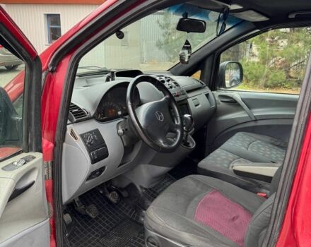 Красный Мерседес Вито, объемом двигателя 2.1 л и пробегом 360 тыс. км за 6500 $, фото 16 на Automoto.ua