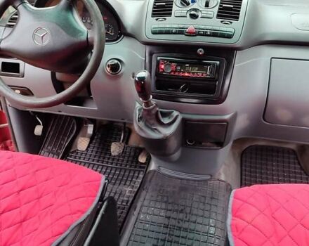 Червоний Мерседес Віто, об'ємом двигуна 2.15 л та пробігом 375 тис. км за 5450 $, фото 8 на Automoto.ua