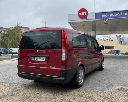 Красный Мерседес Вито, объемом двигателя 2.1 л и пробегом 360 тыс. км за 6500 $, фото 11 на Automoto.ua