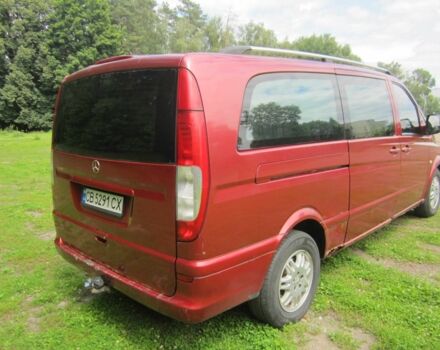 Красный Мерседес Вито, объемом двигателя 2.1 л и пробегом 415 тыс. км за 5600 $, фото 4 на Automoto.ua