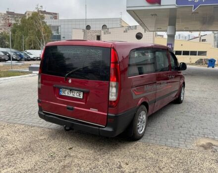Красный Мерседес Вито, объемом двигателя 2.1 л и пробегом 360 тыс. км за 6500 $, фото 3 на Automoto.ua
