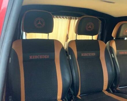 Красный Мерседес Вито, объемом двигателя 2.15 л и пробегом 238 тыс. км за 6200 $, фото 6 на Automoto.ua