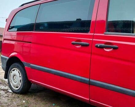 Червоний Мерседес Віто, об'ємом двигуна 2.15 л та пробігом 375 тис. км за 5450 $, фото 1 на Automoto.ua
