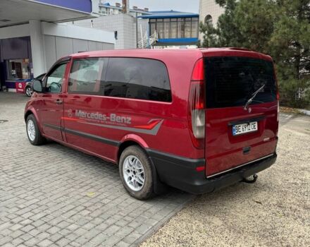 Красный Мерседес Вито, объемом двигателя 2.1 л и пробегом 360 тыс. км за 6500 $, фото 5 на Automoto.ua