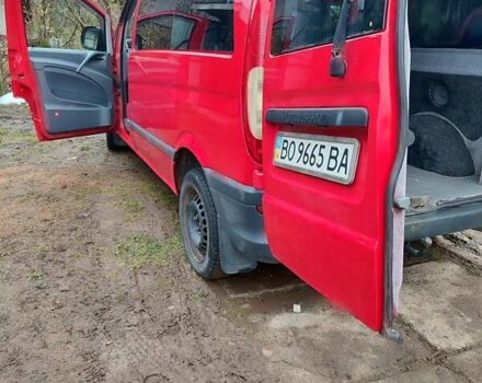Червоний Мерседес Віто, об'ємом двигуна 2.15 л та пробігом 375 тис. км за 5450 $, фото 9 на Automoto.ua