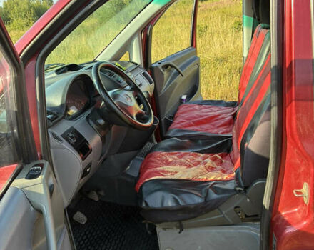 Красный Мерседес Вито, объемом двигателя 2.15 л и пробегом 345 тыс. км за 5199 $, фото 8 на Automoto.ua