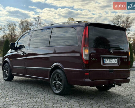 Красный Мерседес Вито, объемом двигателя 2.2 л и пробегом 412 тыс. км за 8500 $, фото 32 на Automoto.ua