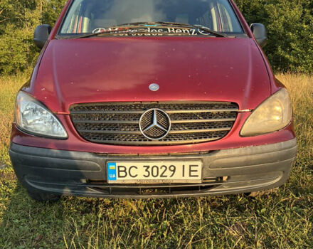 Красный Мерседес Вито, объемом двигателя 2.15 л и пробегом 345 тыс. км за 5199 $, фото 6 на Automoto.ua