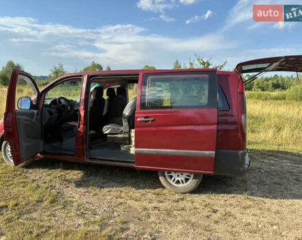 Красный Мерседес Вито, объемом двигателя 2.15 л и пробегом 345 тыс. км за 5199 $, фото 17 на Automoto.ua