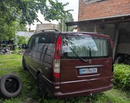 Красный Мерседес Вито, объемом двигателя 2.1 л и пробегом 500 тыс. км за 4700 $, фото 2 на Automoto.ua