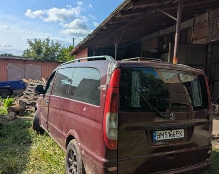 Красный Мерседес Вито, объемом двигателя 2.1 л и пробегом 500 тыс. км за 4700 $, фото 6 на Automoto.ua