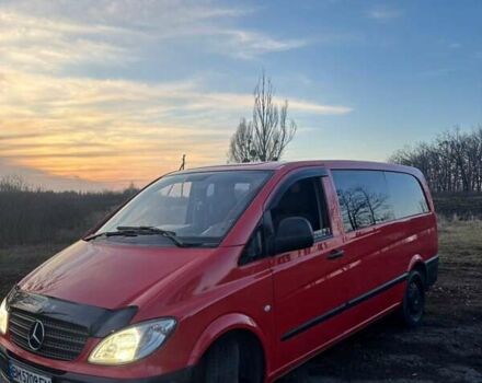Червоний Мерседес Віто, об'ємом двигуна 2.15 л та пробігом 226 тис. км за 10000 $, фото 4 на Automoto.ua