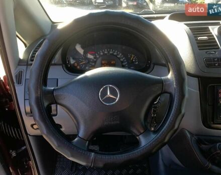 Красный Мерседес Вито, объемом двигателя 2.2 л и пробегом 261 тыс. км за 8990 $, фото 17 на Automoto.ua