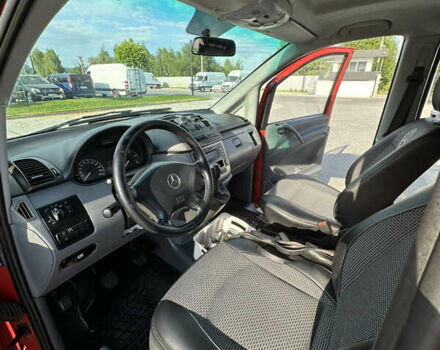 Красный Мерседес Вито, объемом двигателя 2.15 л и пробегом 350 тыс. км за 11500 $, фото 12 на Automoto.ua