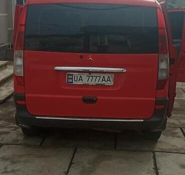 Червоний Мерседес Віто, об'ємом двигуна 2.1 л та пробігом 400 тис. км за 7000 $, фото 2 на Automoto.ua