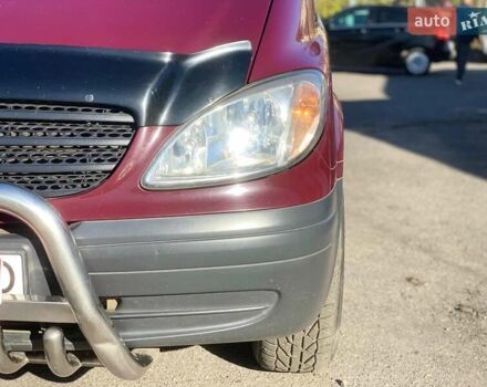 Красный Мерседес Вито, объемом двигателя 2.2 л и пробегом 261 тыс. км за 8990 $, фото 30 на Automoto.ua