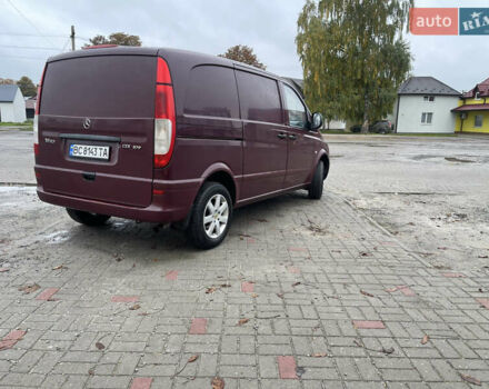 Красный Мерседес Вито, объемом двигателя 2.15 л и пробегом 4 тыс. км за 7000 $, фото 13 на Automoto.ua