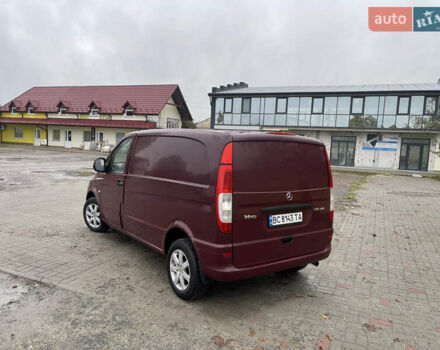 Красный Мерседес Вито, объемом двигателя 2.15 л и пробегом 4 тыс. км за 7000 $, фото 14 на Automoto.ua