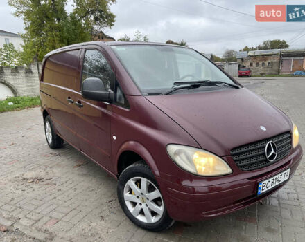 Красный Мерседес Вито, объемом двигателя 2.15 л и пробегом 4 тыс. км за 7000 $, фото 2 на Automoto.ua