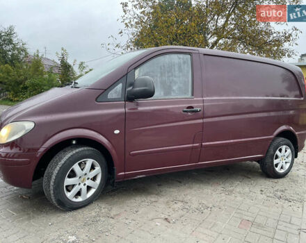 Красный Мерседес Вито, объемом двигателя 2.15 л и пробегом 4 тыс. км за 7000 $, фото 5 на Automoto.ua