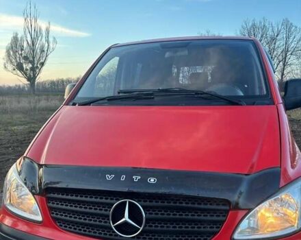 Червоний Мерседес Віто, об'ємом двигуна 2.15 л та пробігом 226 тис. км за 10000 $, фото 2 на Automoto.ua