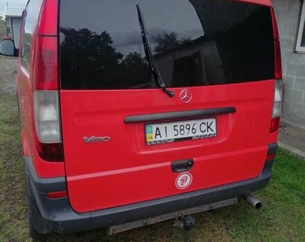 Червоний Мерседес Віто, об'ємом двигуна 2.15 л та пробігом 363 тис. км за 7400 $, фото 10 на Automoto.ua