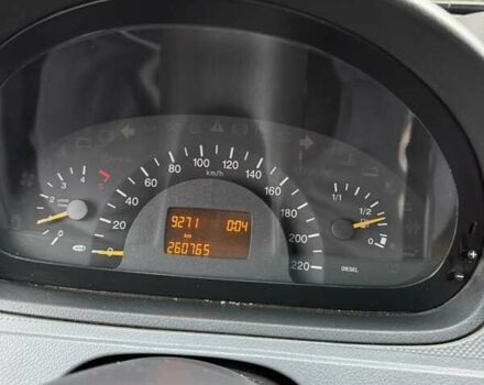 Красный Мерседес Вито, объемом двигателя 2.15 л и пробегом 260 тыс. км за 9500 $, фото 1 на Automoto.ua