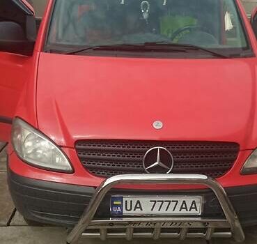 Червоний Мерседес Віто, об'ємом двигуна 2.1 л та пробігом 400 тис. км за 7000 $, фото 4 на Automoto.ua
