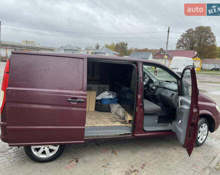 Красный Мерседес Вито, объемом двигателя 2.15 л и пробегом 4 тыс. км за 7000 $, фото 9 на Automoto.ua