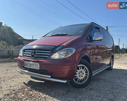 Красный Мерседес Вито, объемом двигателя 2.15 л и пробегом 260 тыс. км за 12999 $, фото 2 на Automoto.ua