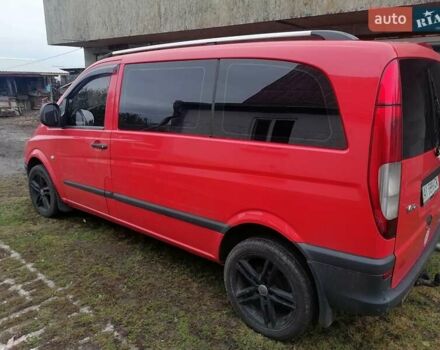 Червоний Мерседес Віто, об'ємом двигуна 2.15 л та пробігом 363 тис. км за 7400 $, фото 9 на Automoto.ua
