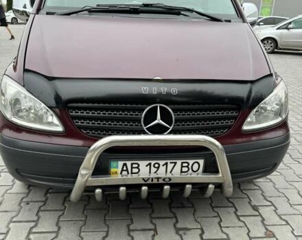 Красный Мерседес Вито, объемом двигателя 2.15 л и пробегом 260 тыс. км за 9500 $, фото 18 на Automoto.ua