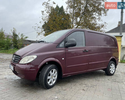 Красный Мерседес Вито, объемом двигателя 2.15 л и пробегом 4 тыс. км за 7000 $, фото 15 на Automoto.ua