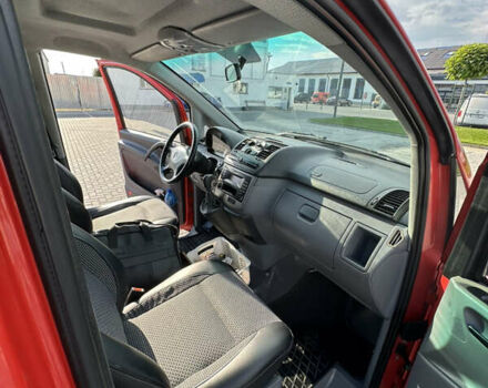 Красный Мерседес Вито, объемом двигателя 2.15 л и пробегом 350 тыс. км за 11500 $, фото 11 на Automoto.ua