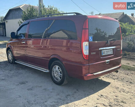 Красный Мерседес Вито, объемом двигателя 2.15 л и пробегом 260 тыс. км за 12999 $, фото 8 на Automoto.ua